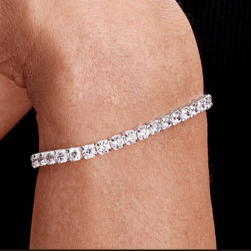 PANDORA - Sparkling Bold Tennis Bracelet - Picture 3 of 5